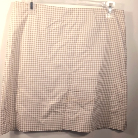 Ann Taylor Tan Pencil skirt Everyday Skirt Size 10 - Picture 3 of 11